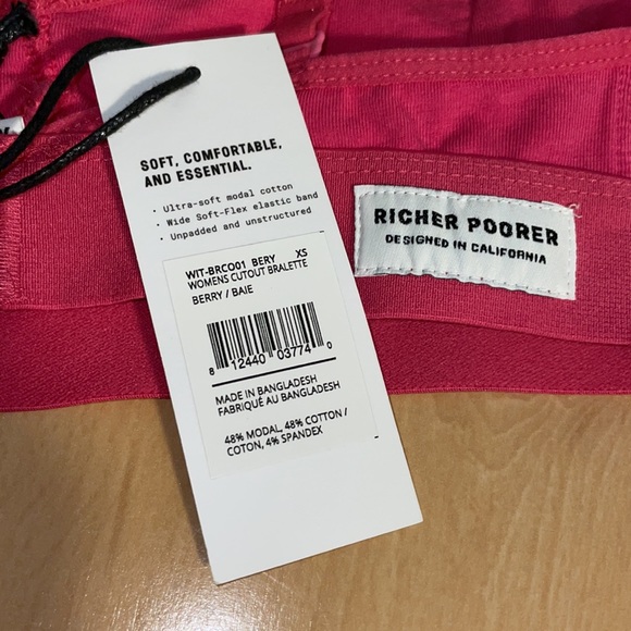 🆕 Richer Poorer Cut Out Bralette - Picture 8 of 10